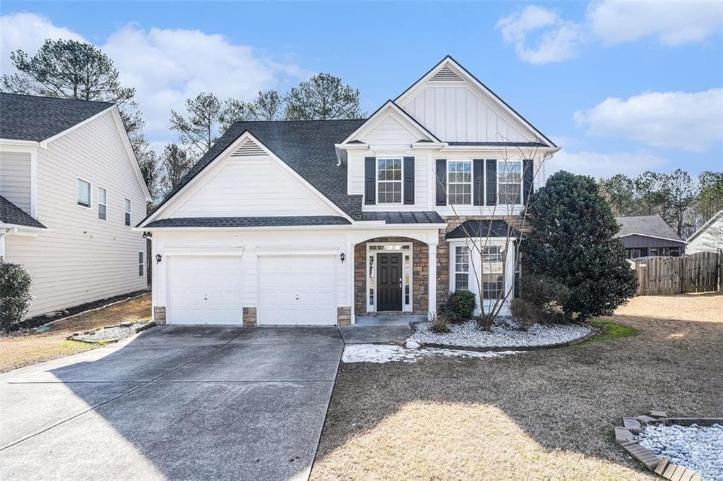 4 bedroom, 3 bathroom, 2,483 sq ft single family residence sold at 3055 COOPER WOODS Lane, Loganville, GA 30052