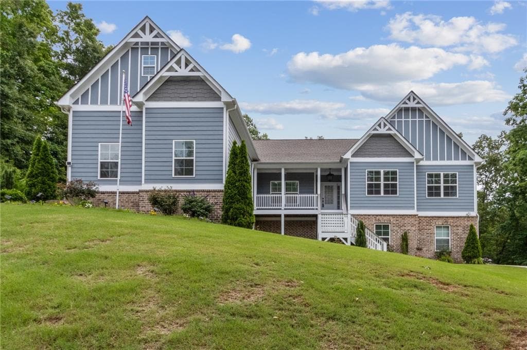 5 bedroom, 4 bathroom single family residence sold at 420 Davenport Road, Braselton, GA 30517