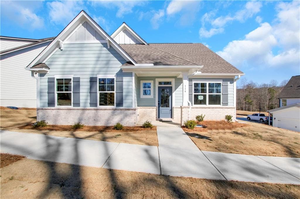 4 bedroom, 3 bathroom single family residence sold at 114 Marble Tree Way, Ball Ground, GA 30107
