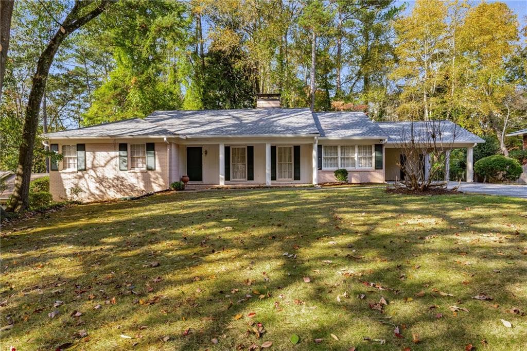 4 bedroom, 3 bathroom, 3,562 sq ft single family residence sold at 2948 Sequoyah Drive, Atlanta, GA 30327