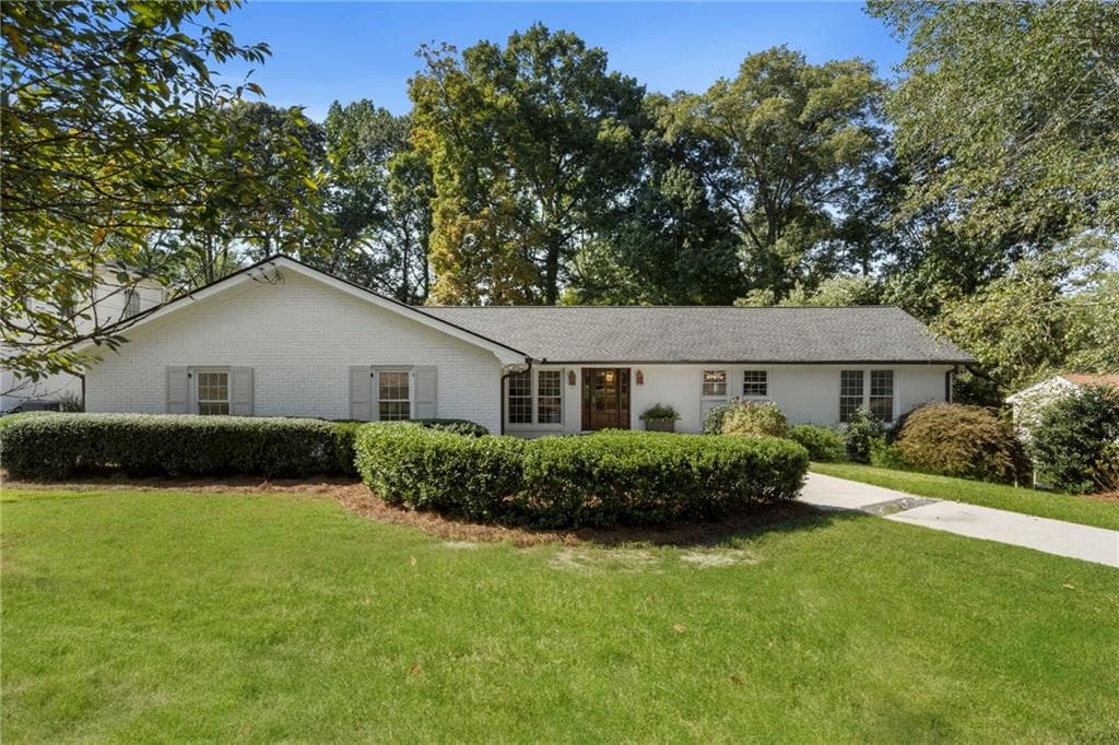 4 bedroom, 4 bathroom, 3,570 sq ft single family residence sold at 1736 Ridge Valley Court, Atlanta, GA 30327