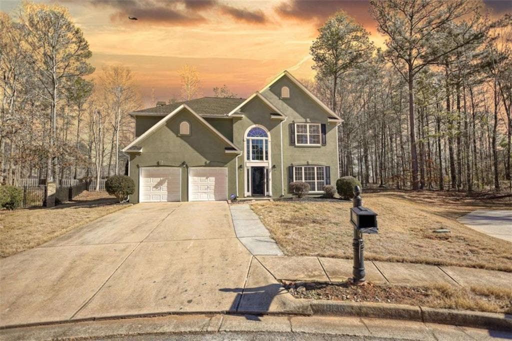 4 bedroom, 4 bathroom single family residence sold at 8136 Woodland Court, Covington, GA 30014