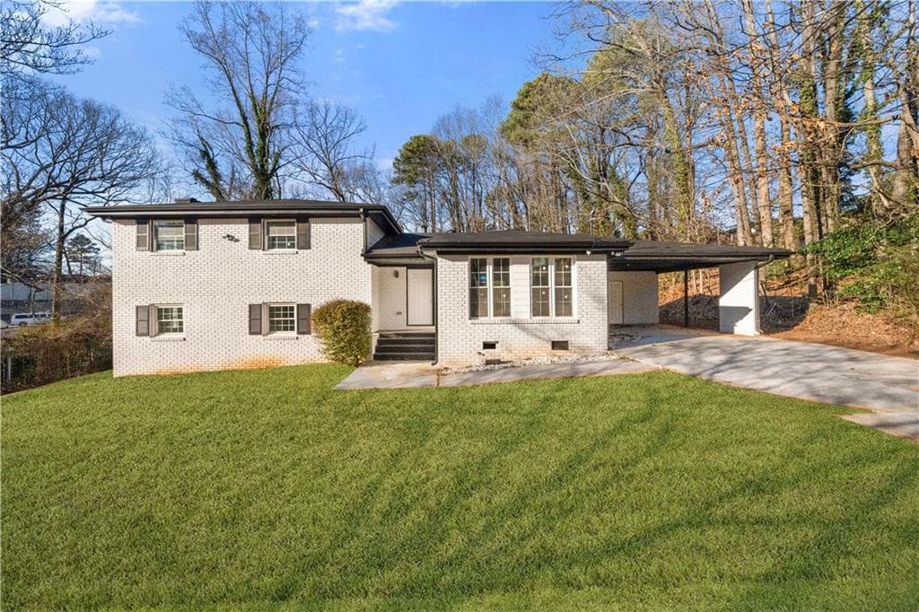 5 bedroom, 4 bathroom single family residence sold at 2301 Troy Cove Road, Decatur, GA 30035
