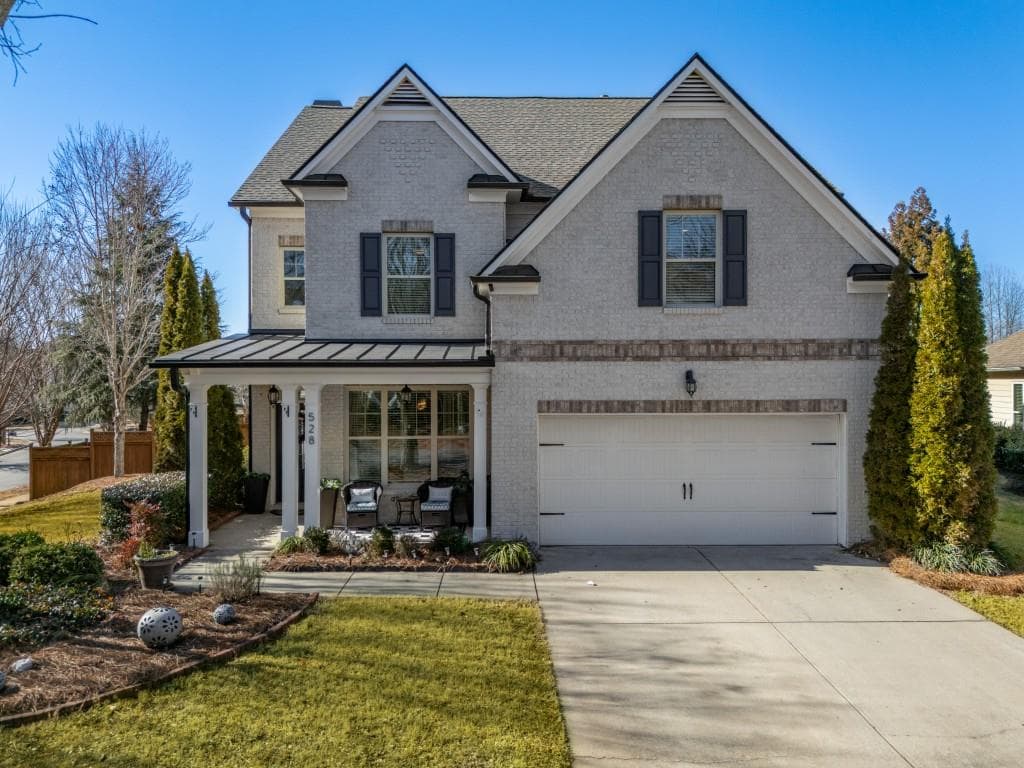 5 bedroom, 4 bathroom single family residence sold at 528 Branyan Trail, Milton, GA 30004
