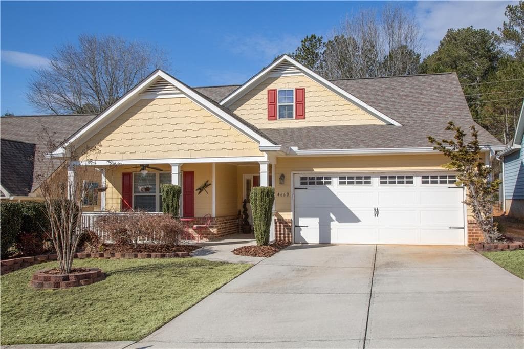 3 bedroom, 2 bathroom single family residence sold at 4660 Hidden Creek Drive, Gainesville, GA 30504