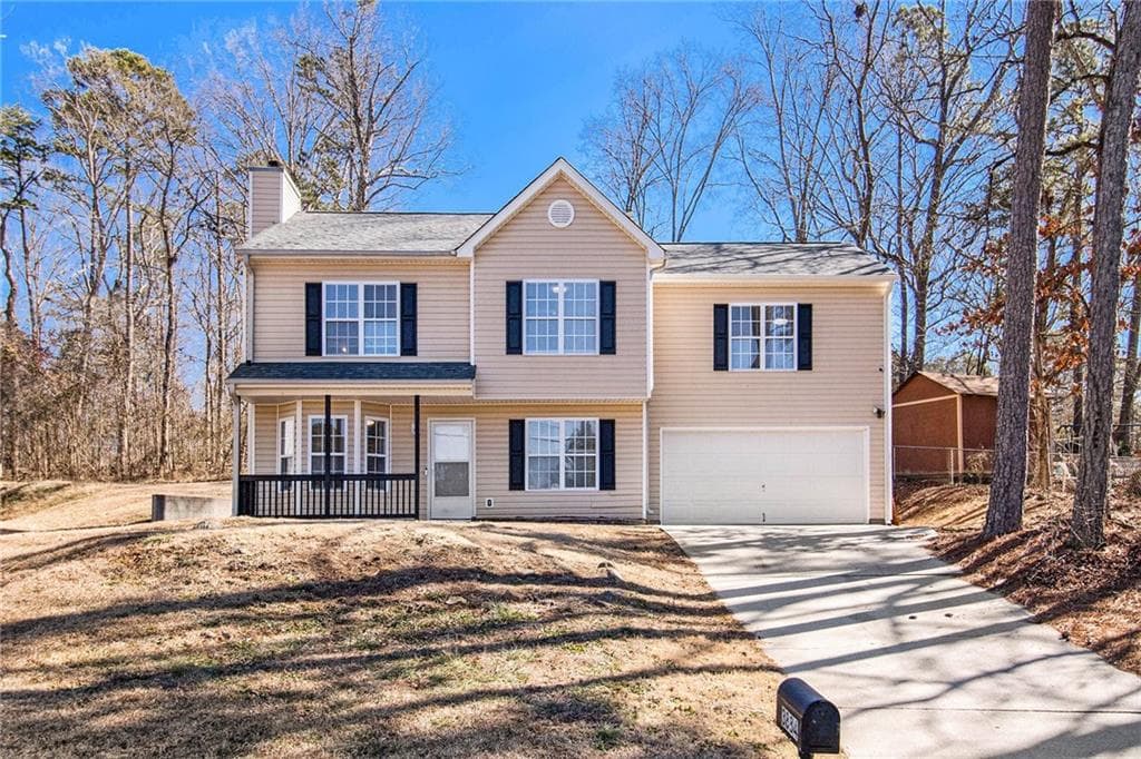 4 bedroom, 3 bathroom single family residence sold at 3884 Blue Granite Way, Conley, GA 30288