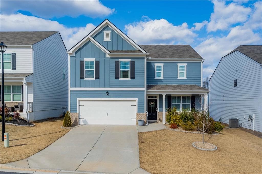 4 bedroom, 3 bathroom single family residence sold at 34 Fernbrook Trail, Dawsonville, GA 30534