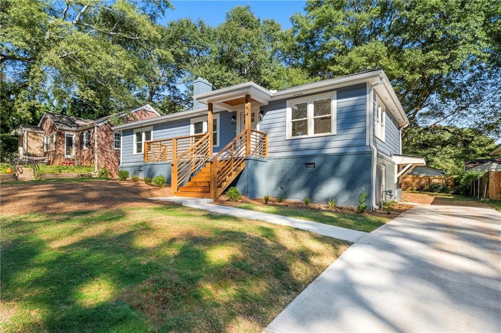 4 bedroom, 3 bathroom single family residence sold at 164 Chicamauga Avenue, Atlanta, GA 30314