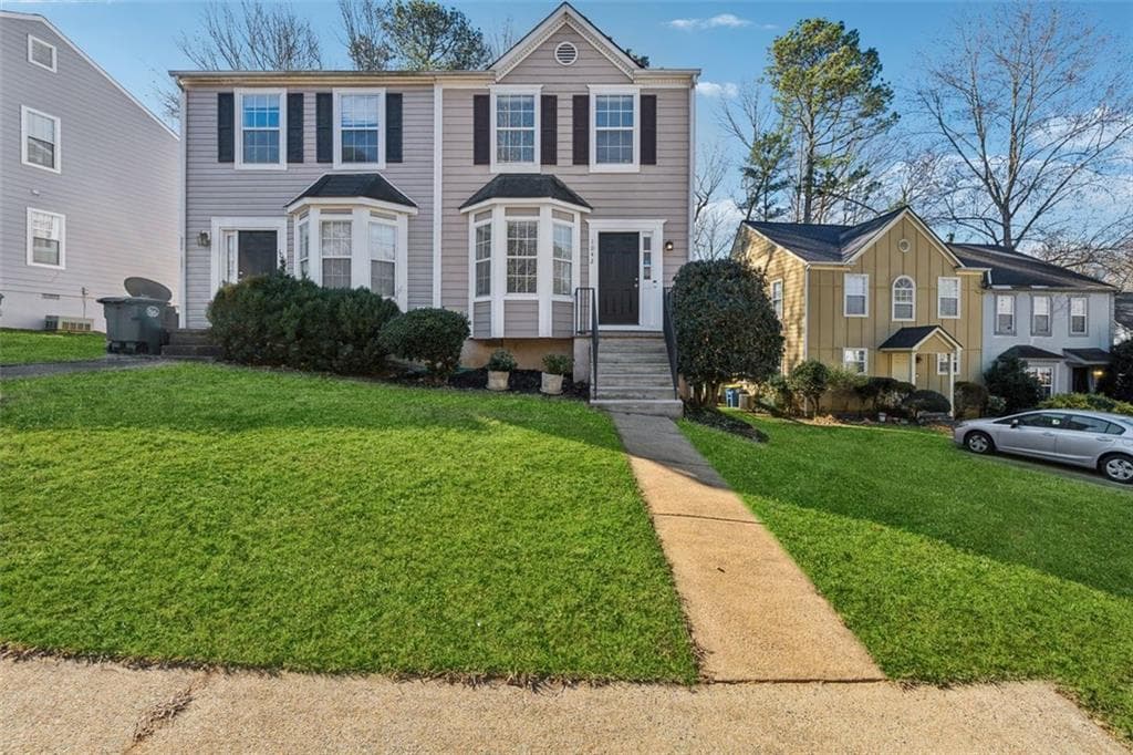 2 bedroom, 3 bathroom townhouse sold at 1042 Plantation Way, Kennesaw, GA 30144