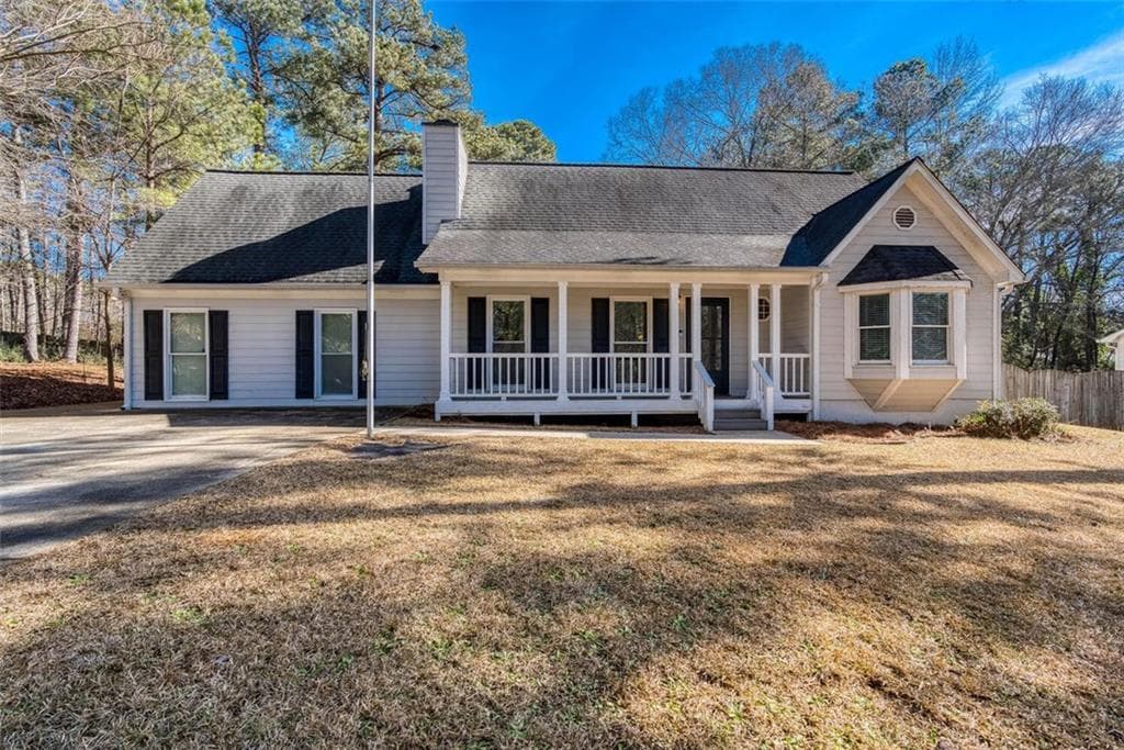 4 bedroom, 3 bathroom, 1,816 sq ft single family residence sold at 4620 Sammy Drive, Powder Springs, GA 30127