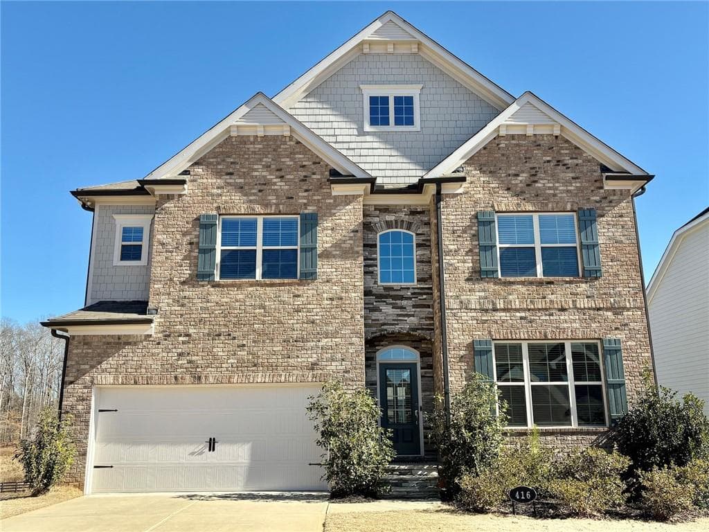 4 bedroom, 4 bathroom single family residence sold at 416 Aristides Way, Canton, GA 30115