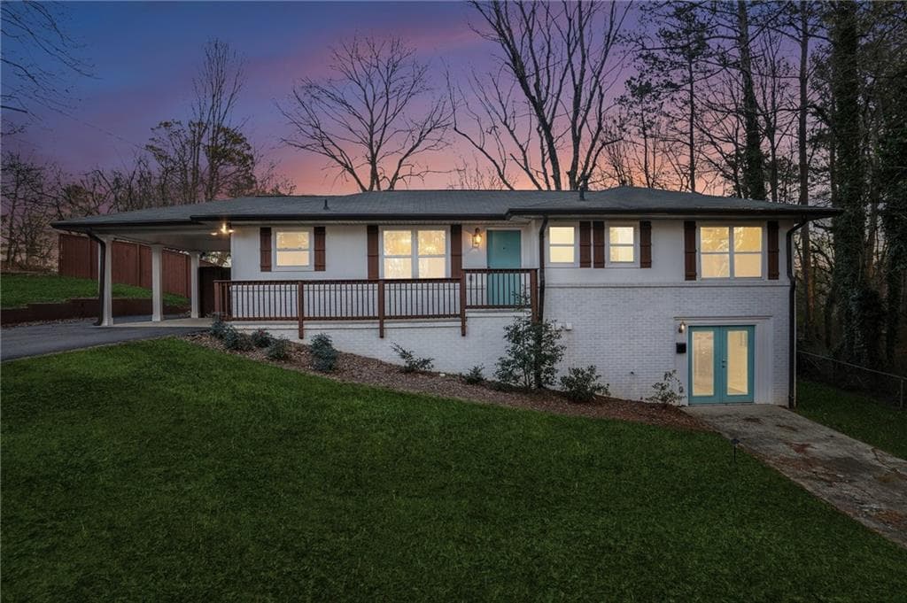 4 bedroom, 3 bathroom single family residence sold at 2206 Bells Ferry Road, Marietta, GA 30066