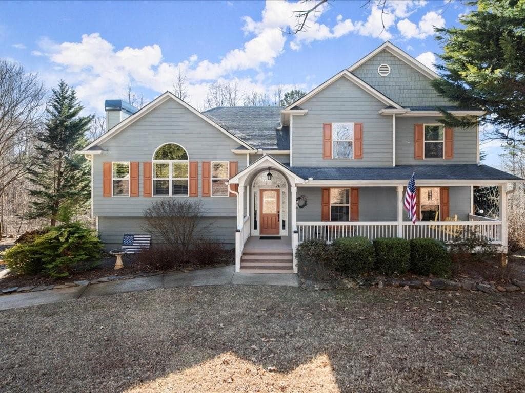 4 bedroom, 3 bathroom single family residence sold at 1551 Henderson Mountain Road, Jasper, GA 30143