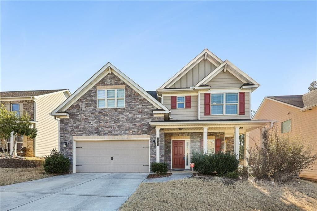 4 bedroom, 3 bathroom single family residence sold at 1537 Balvaird Drive, Lawrenceville, GA 30045