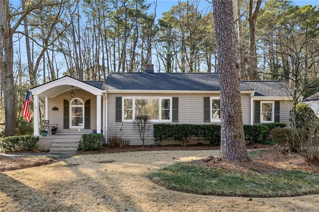 4 bedroom, 2 bathroom, 2,018 sq ft single family residence sold at 2105 Clairmont Terrace, Atlanta, GA 30345