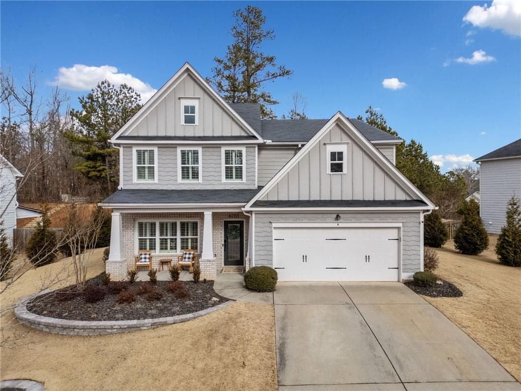 4 bedroom, 4 bathroom single family residence sold at 6285 Vista Crossing Way, Cumming, GA 30028