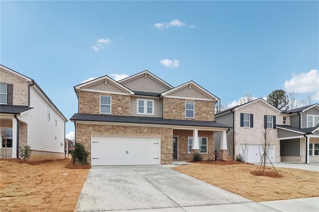 4 bedroom, 3 bathroom single family residence sold at 3913 Brushy Street, Powder Springs, GA 30127