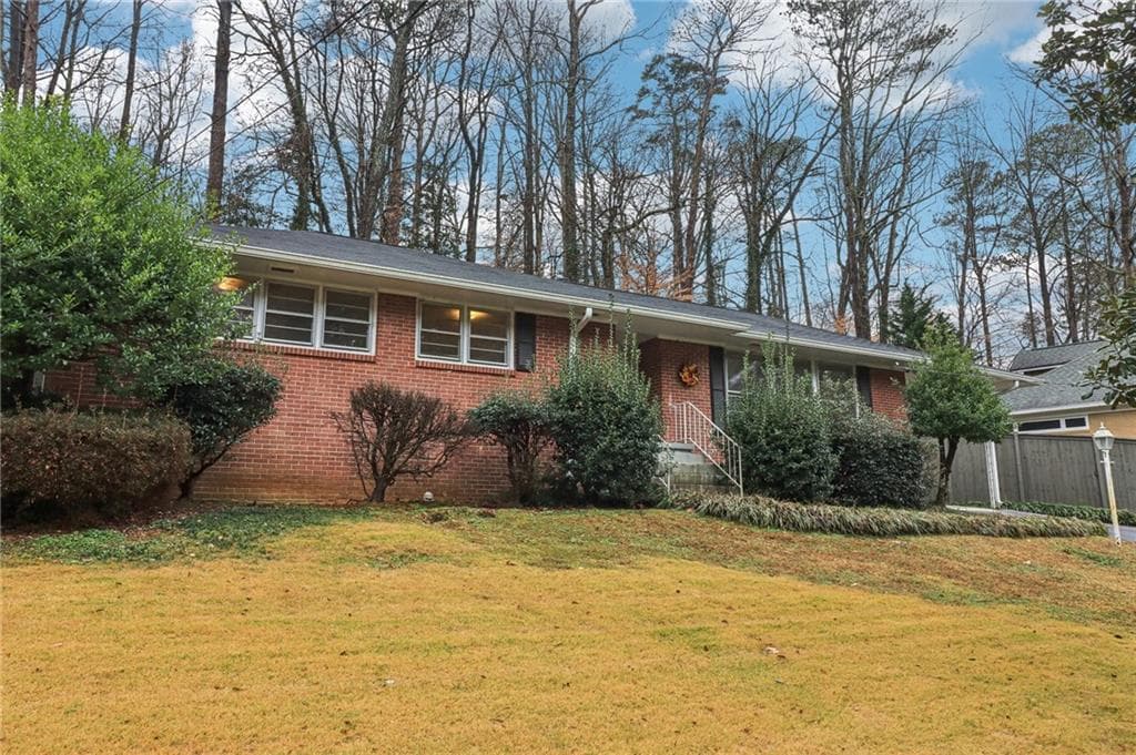 3 bedroom, 2 bathroom single family residence sold at 1161 Wild Creek Trail, Atlanta, GA 30324