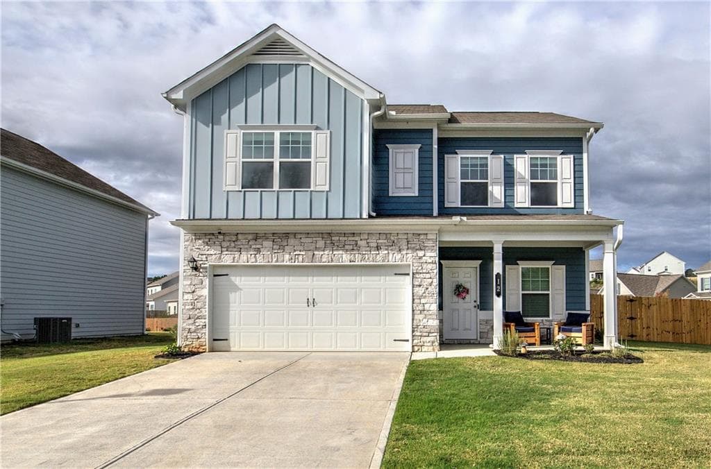 4 bedroom, 3 bathroom single family residence sold at 12 Thacker Trail, Adairsville, GA 30103