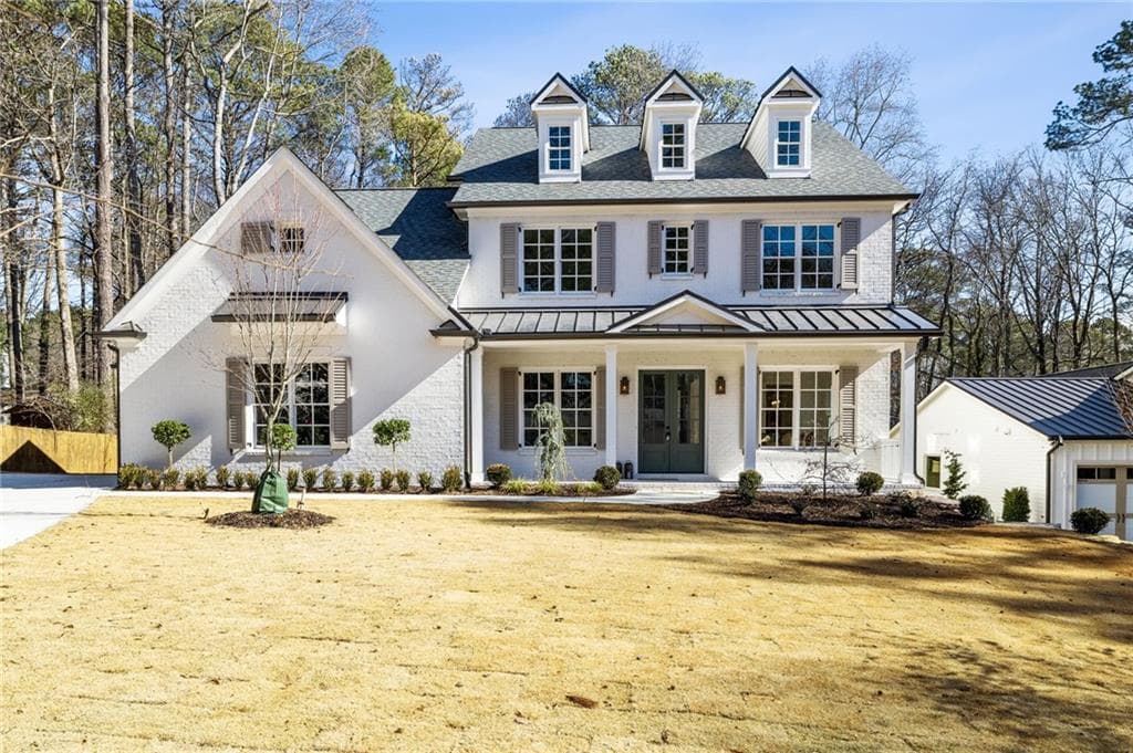 5 bedroom, 5 bathroom single family residence sold at 484 Michael Drive, Alpharetta, GA 30009
