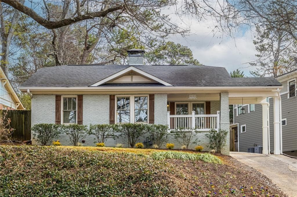 3 bedroom, 3 bathroom, 1,980 sq ft single family residence sold at 1048 Woodland Avenue, Atlanta, GA 30316