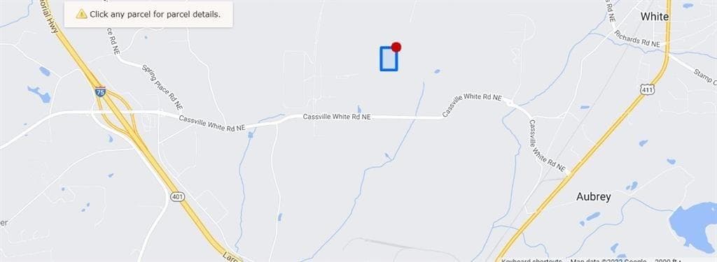 unimproved land for sale at 0 Cass White Road, White, GA 30184 — photo 2