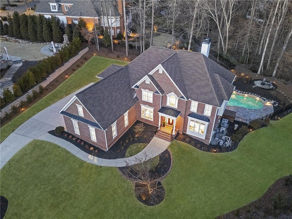 5 bedroom, 5 bathroom, 5,705 sq ft single family residence sold at 610 Newport Shore, Alpharetta, GA 30005