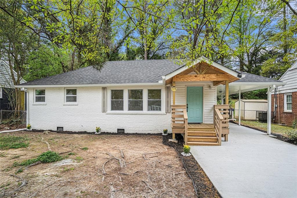 3 bedroom, 2 bathroom, 1,088 sq ft single family residence sold at 1846 Oakmont Drive, Atlanta, GA 30314