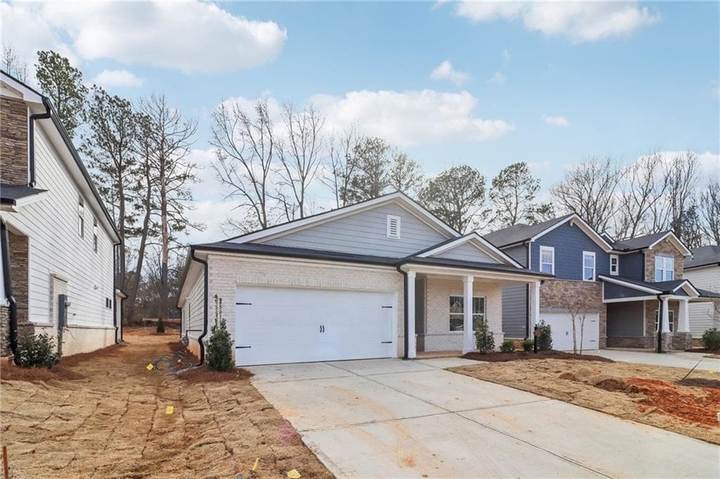 3 bedroom, 3 bathroom single family residence sold at 3933 Brushy Street, Powder Springs, GA 30127
