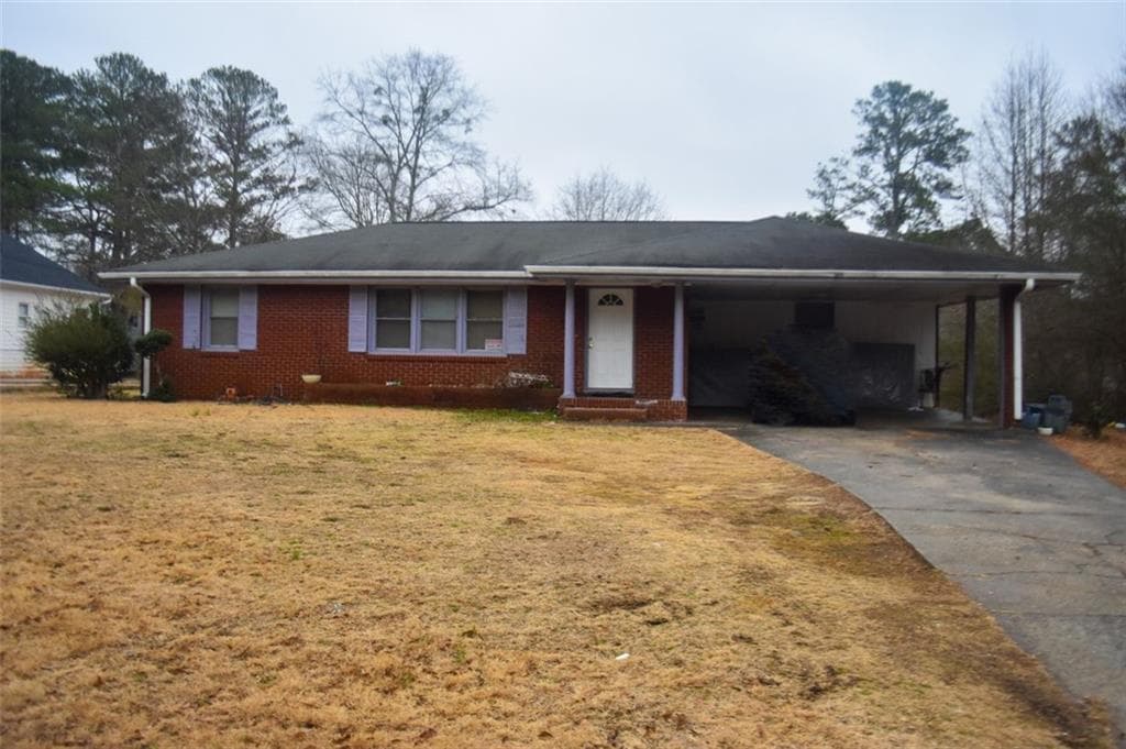 3 bedroom, 2 bathroom, 1,120 sq ft single family residence sold at 4751 Brownsville Road, Powder Springs, GA 30127