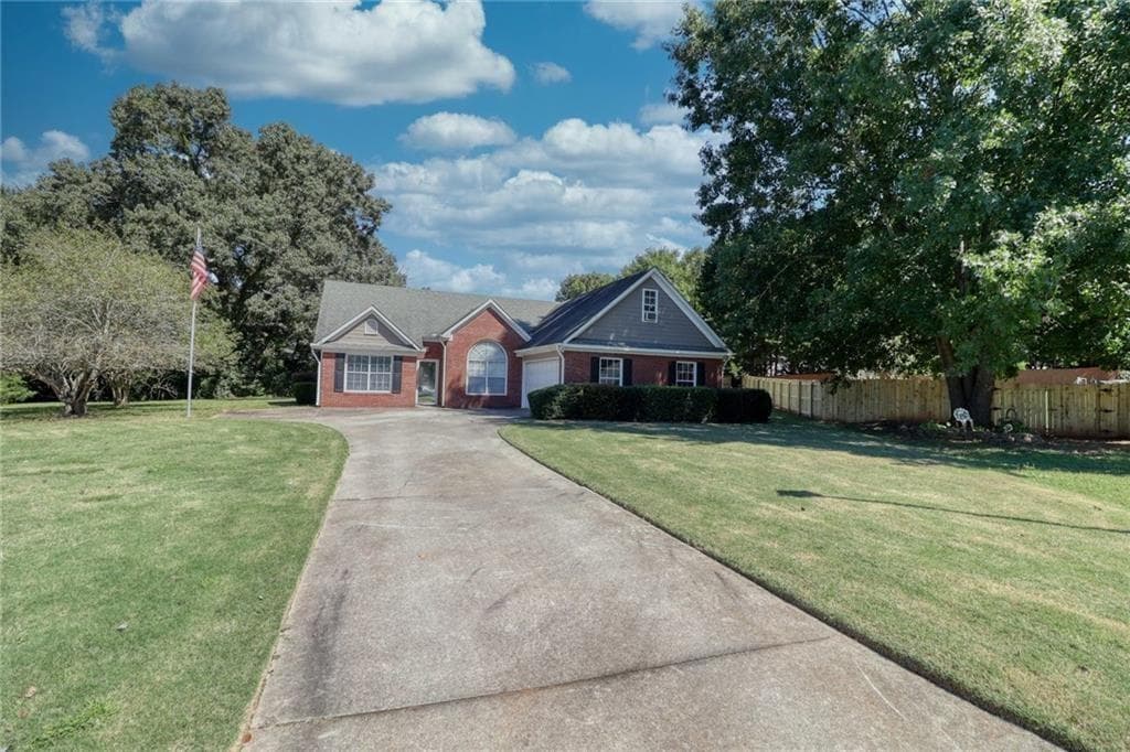 4 bedroom, 2 bathroom single family residence sold at 1809 Francon Court, Conyers, GA 30094