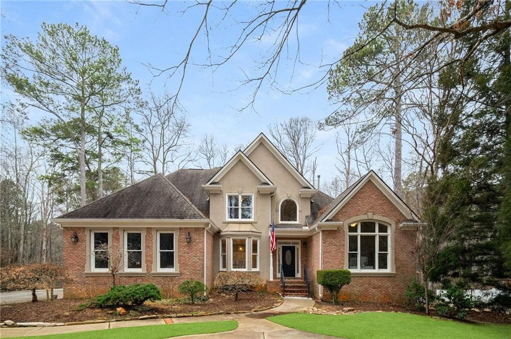 5 bedroom, 5 bathroom, 4,862 sq ft single family residence sold at 15130 Highgrove Road, Alpharetta, GA 30004