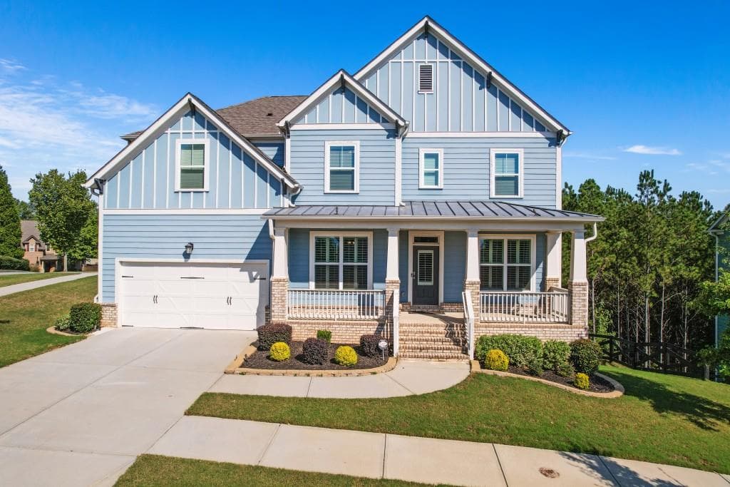 5 bedroom, 4 bathroom single family residence sold at 1553 Brunswick Street, Lithia Springs, GA 30122