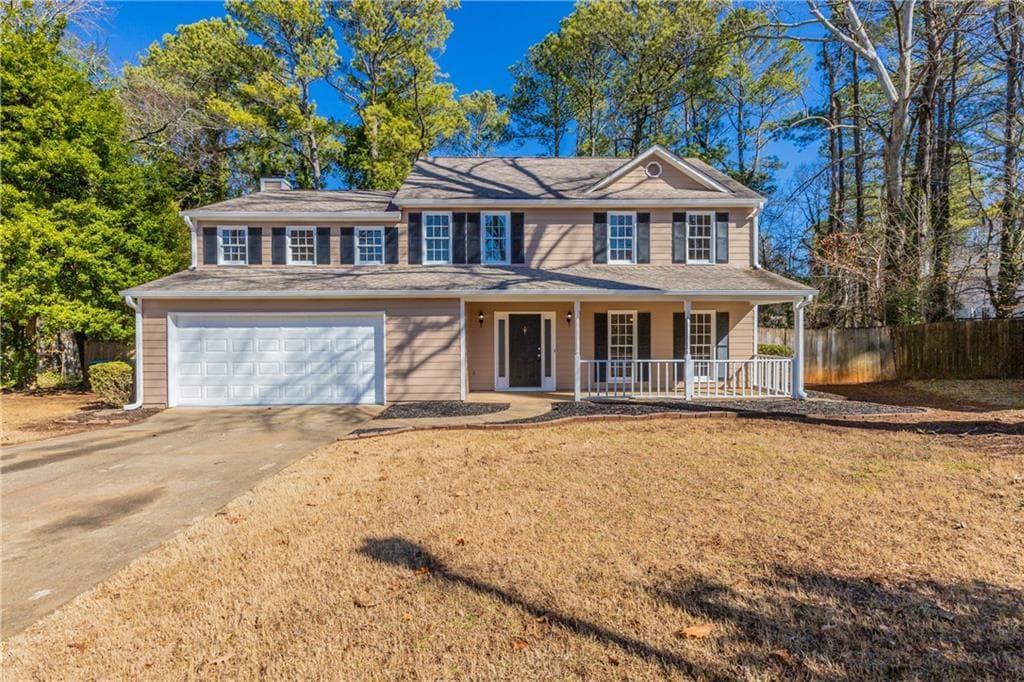 4 bedroom, 3 bathroom, 2,046 sq ft single family residence sold at 2022 Portsmouth Court, Lawrenceville, GA 30044