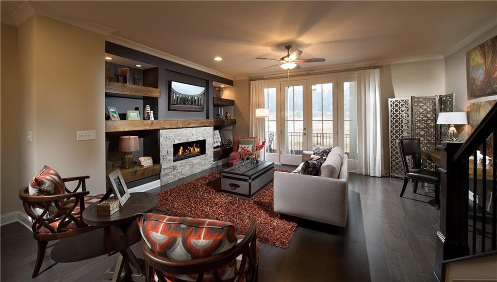 3 bedroom, 4 bathroom townhouse sold at 2511 High Brow Street 43, Duluth, GA 30096