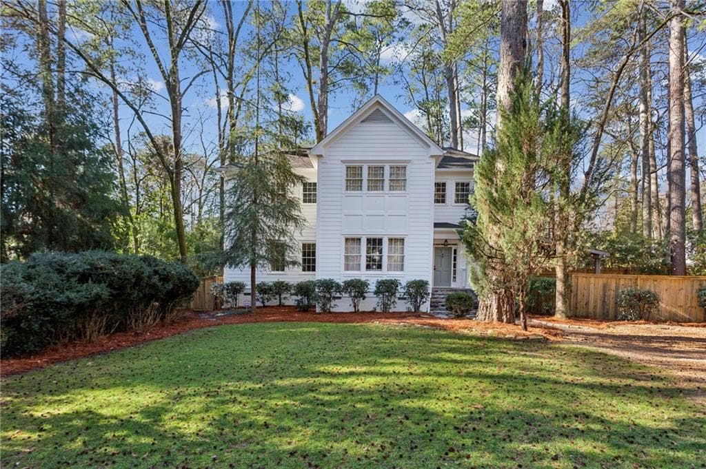 3 bedroom, 3 bathroom single family residence sold at 2460 Oldfield Road, Atlanta, GA 30327