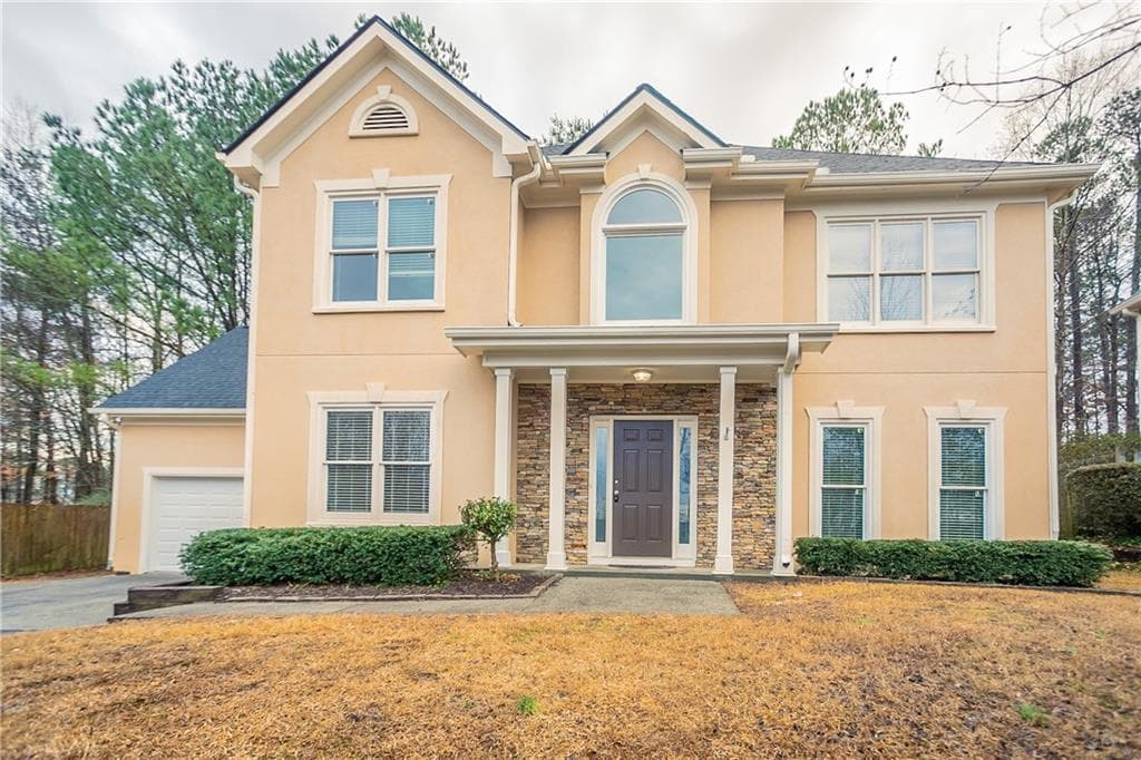 5 bedroom, 3 bathroom single family residence sold at 1650 Willow Way, Woodstock, GA 30188