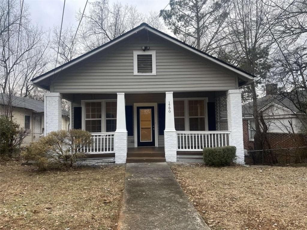 3 bedroom, 1 bathroom single family residence sold at 1790 Spring Avenue, East Point, GA 30344