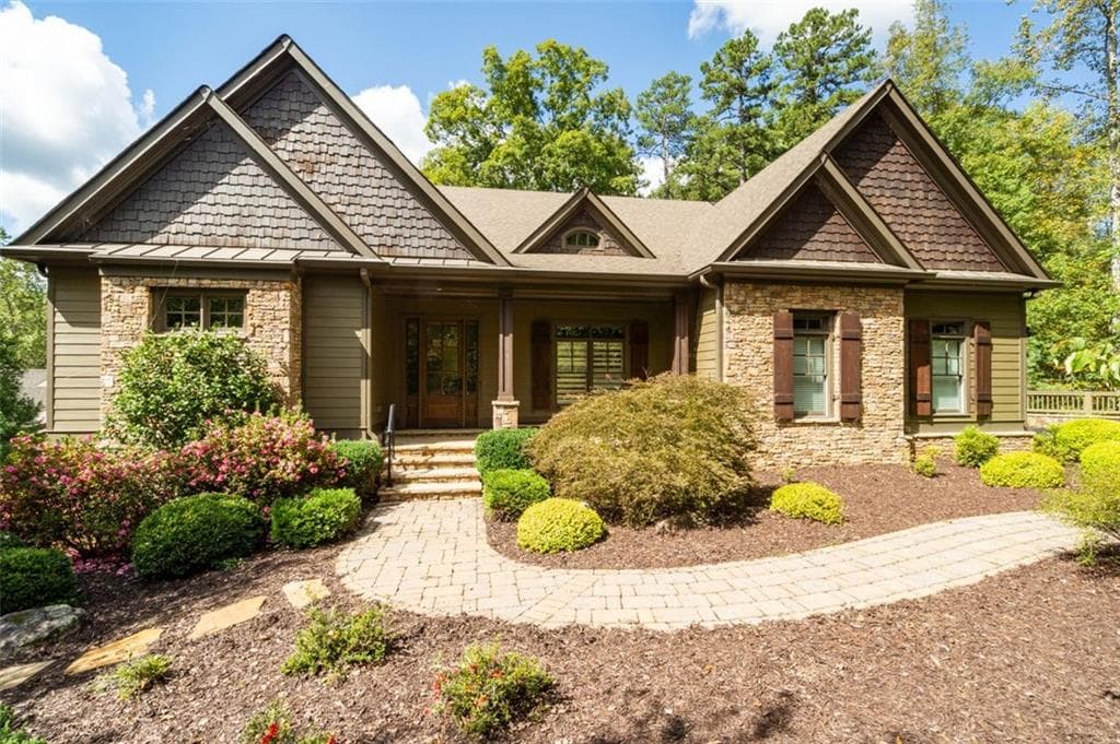 4 bedroom, 4 bathroom single family residence sold at 11 Isuba Trail, Big Canoe, GA 30143