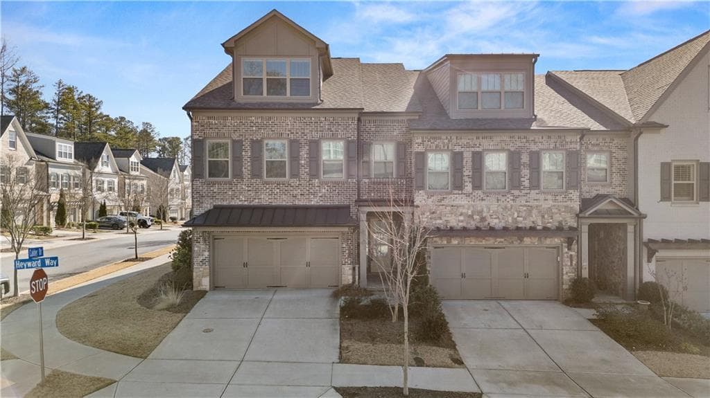 4 bedroom, 4 bathroom townhouse sold at 1072 Heyward Way, Alpharetta, GA 30009