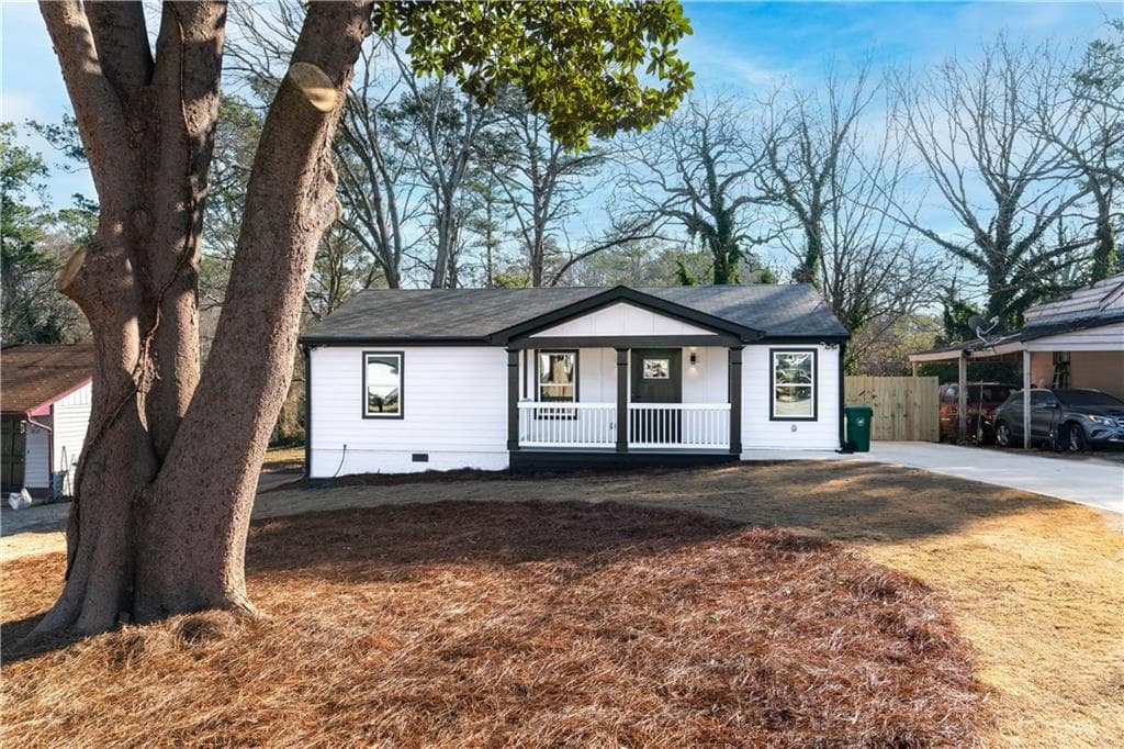 4 bedroom, 2 bathroom single family residence sold at 1816 Ledo Avenue, Decatur, GA 30035
