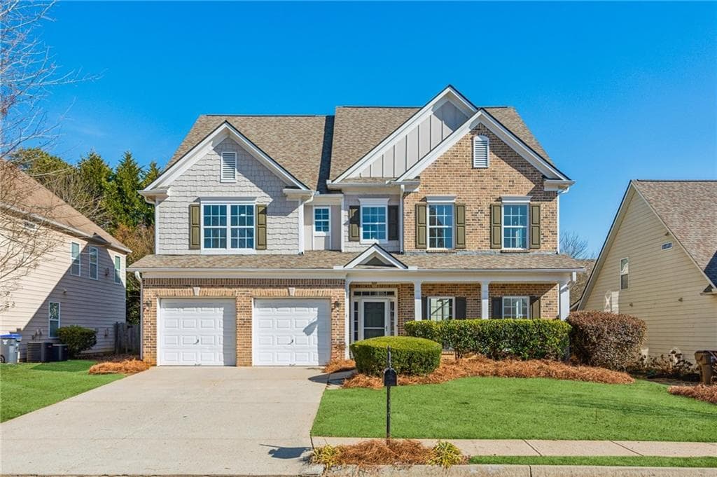6 bedroom, 4 bathroom, 4,207 sq ft single family residence sold at 4345 Settlers Grove Road, Cumming, GA 30028