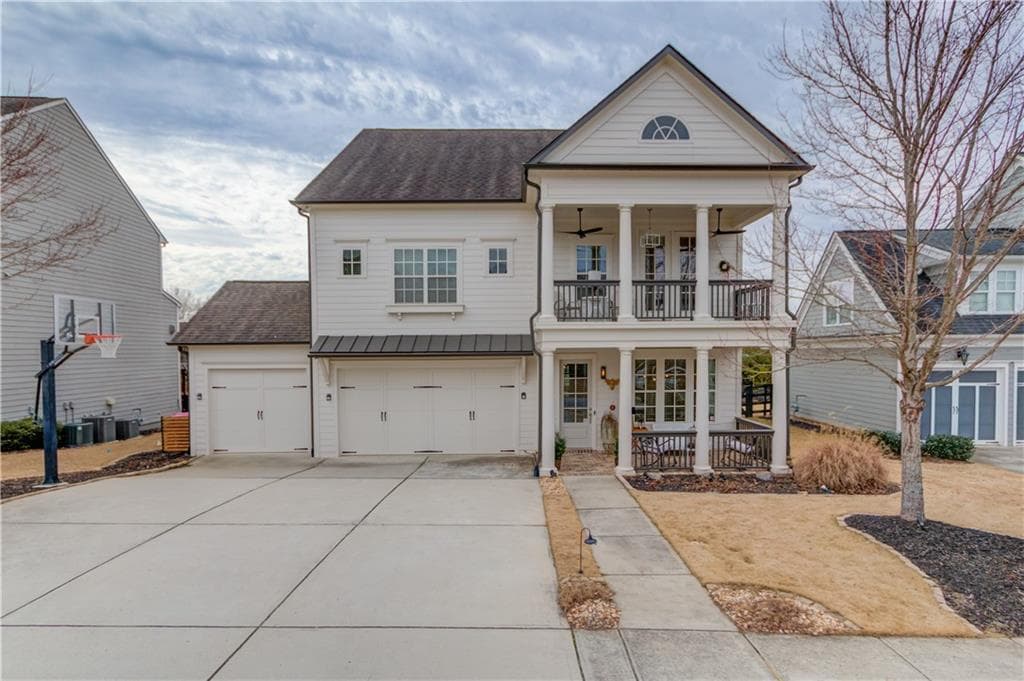 4 bedroom, 5 bathroom single family residence sold at 6313 Cedar Springs Lane, Hoschton, GA 30548