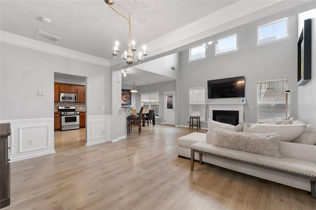3 bedroom, 3 bathroom townhouse sold at 704 Woodland Place, Woodstock, GA 30188