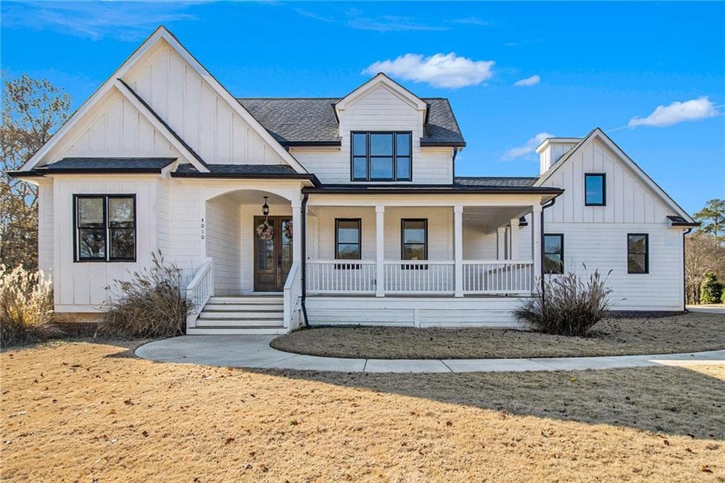 5 bedroom, 4 bathroom, 3,612 sq ft single family residence sold at 4010 Brownwood Road, Madison, GA 30650