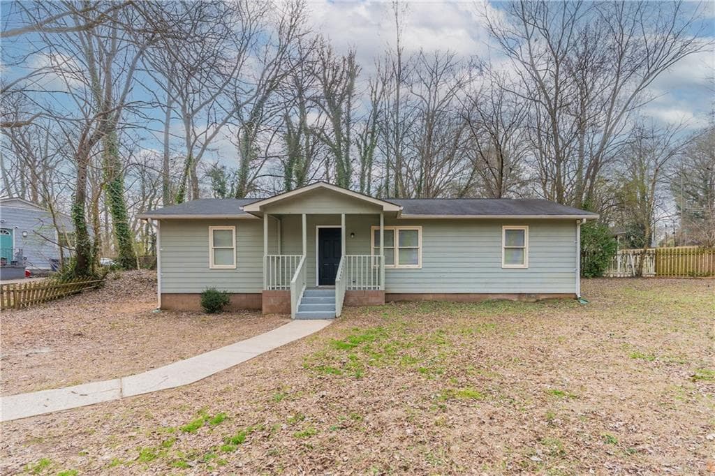3 bedroom, 2 bathroom single family residence sold at 2366 Forrest Park Road, Atlanta, GA 30315