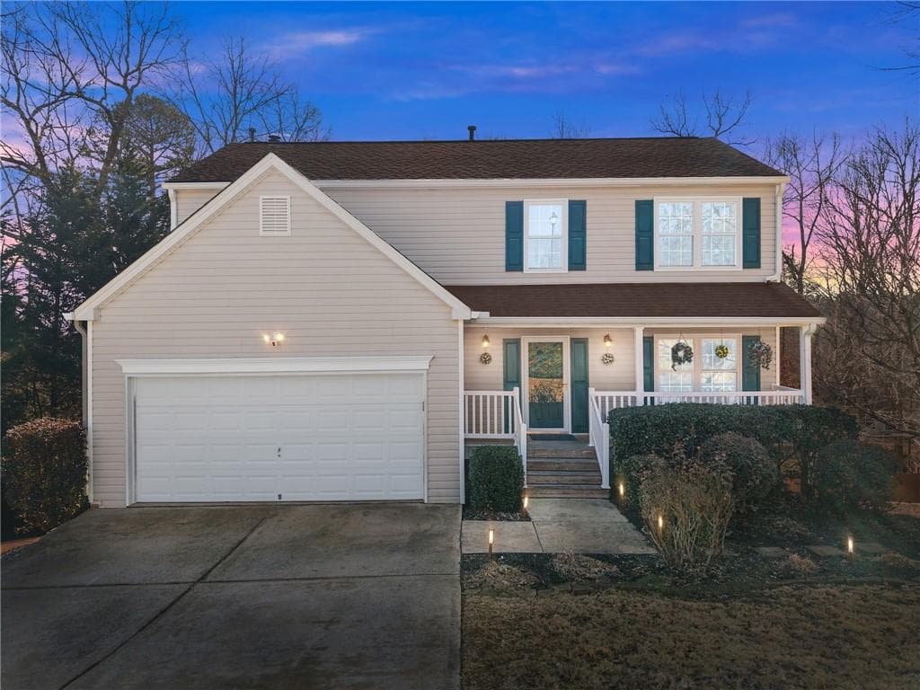 4 bedroom, 4 bathroom single family residence sold at 8645 River Rock Court, Ball Ground, GA 30107