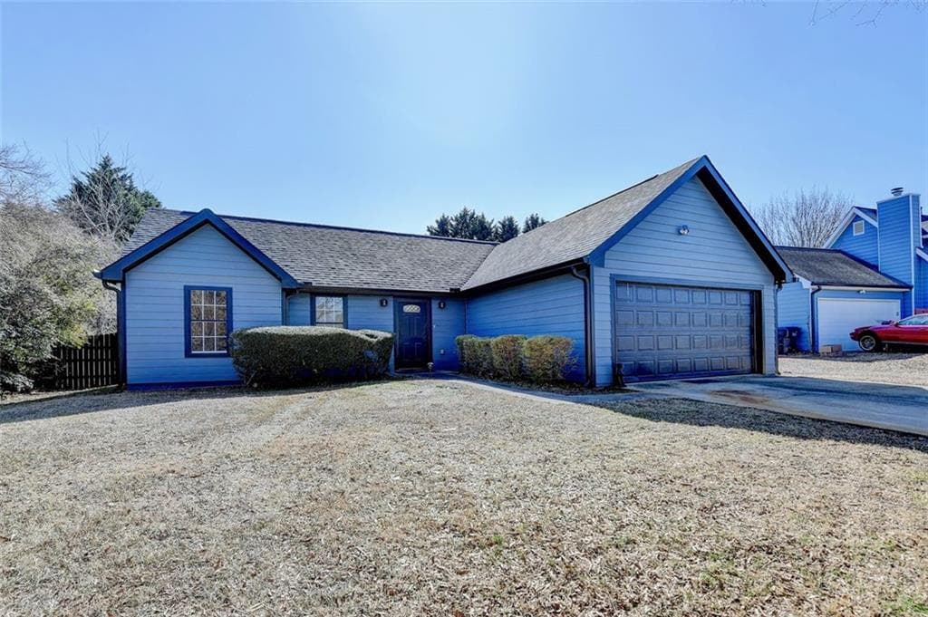 3 bedroom, 2 bathroom single family residence sold at 1175 MERCURY Drive, Lawrenceville, GA 30045
