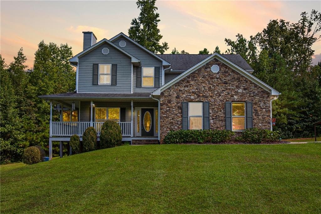 5 bedroom, 5 bathroom single family residence sold at 900 Cass Pine Log Road, Rydal, GA 30171