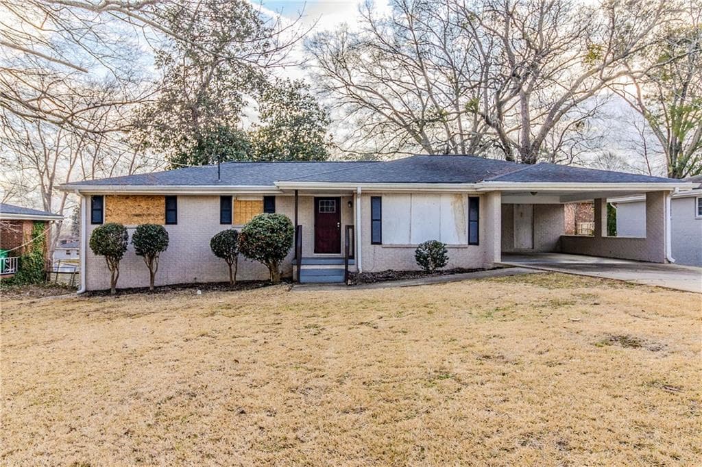 3 bedroom, 2 bathroom single family residence sold at 2925 Toney Drive, Decatur, GA 30032